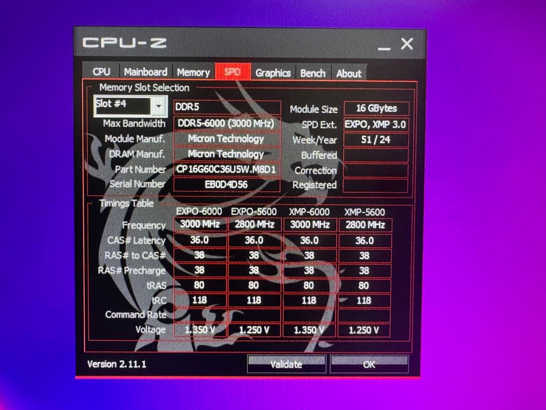 Crucial DDR5 Pro メモリ 32GB(16GB×2)