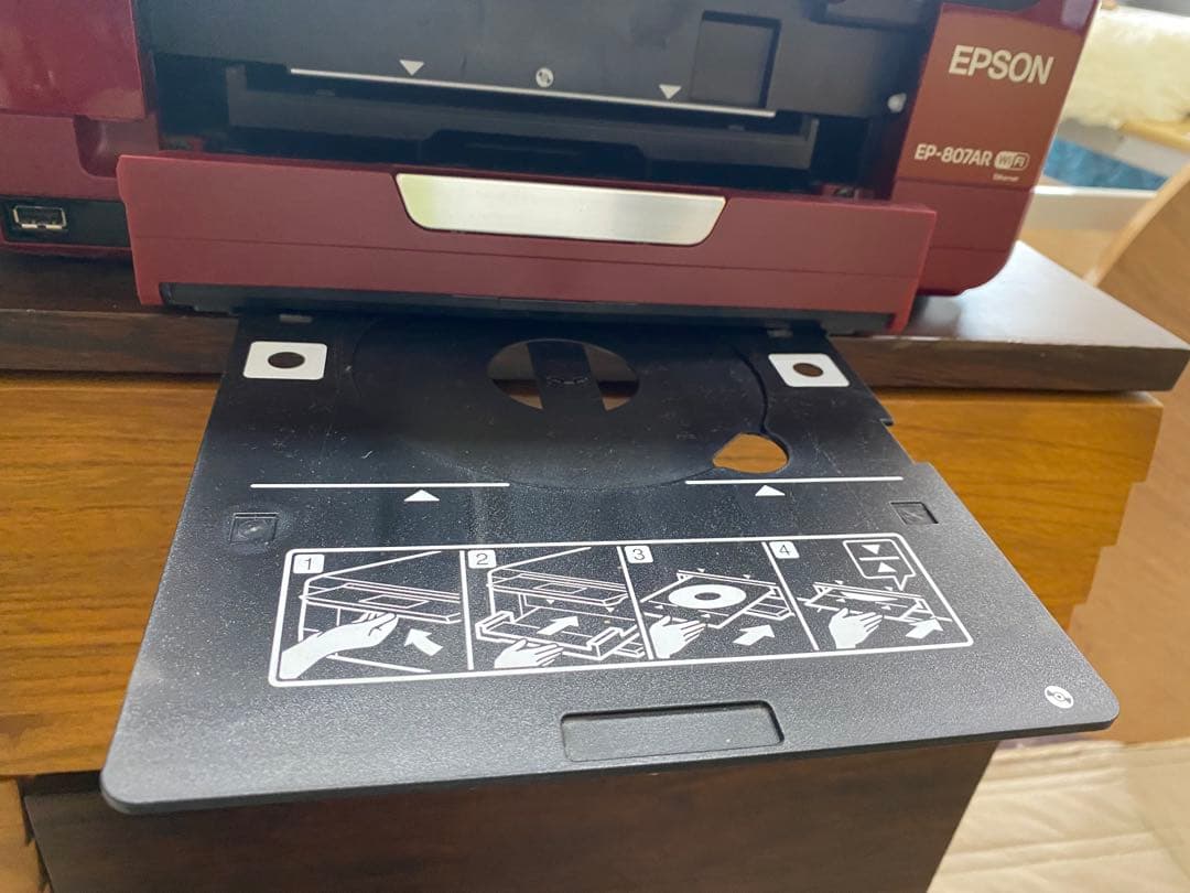 【エプソン】EPSON EP-807AR プリンター　複合機　インク付　ジャンク