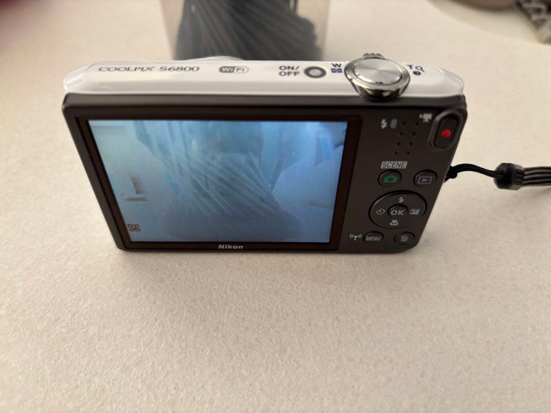 Nikon COOLPIX S6800 ホワイト デジカメ　13086