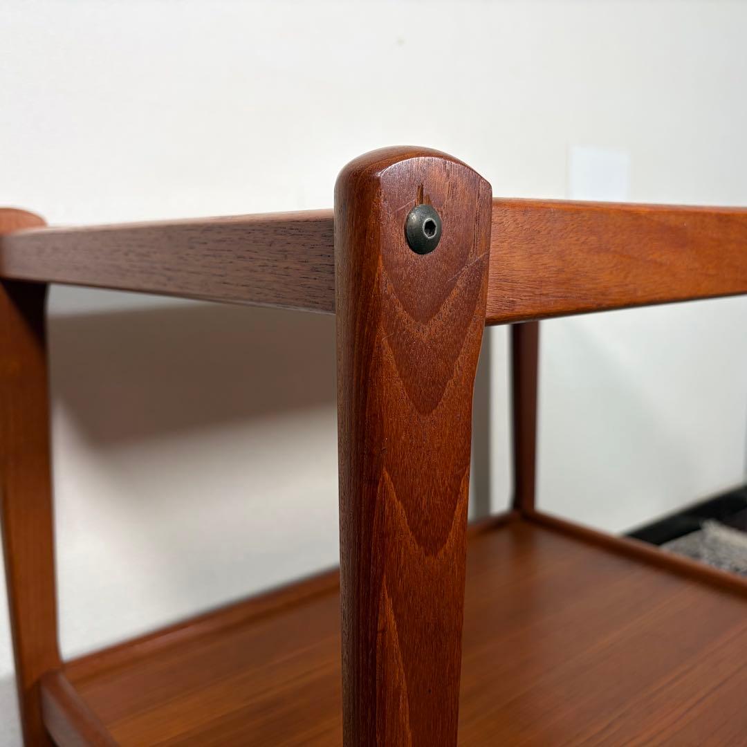 デンマーク チーク材 トロリー BRDR.FURBO ワゴン 60sヴィンテージ