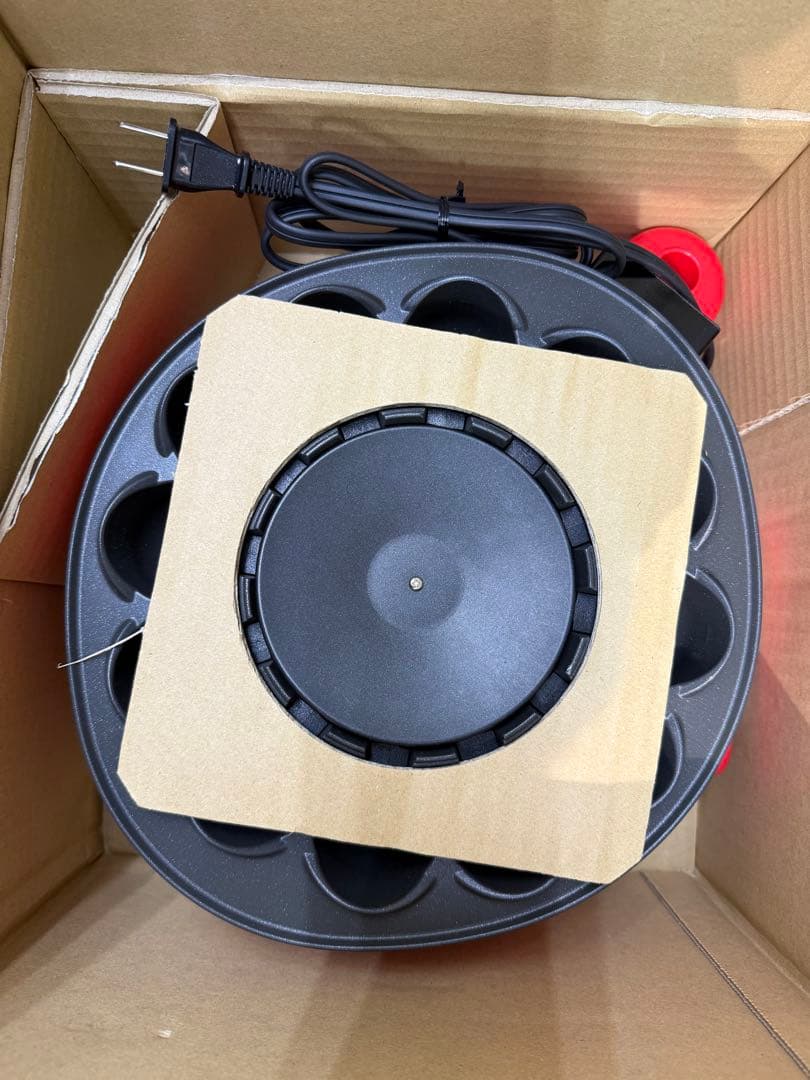 【美品未使用品】杉山金属製 自動返し機能 たこ焼き器 KS-2614