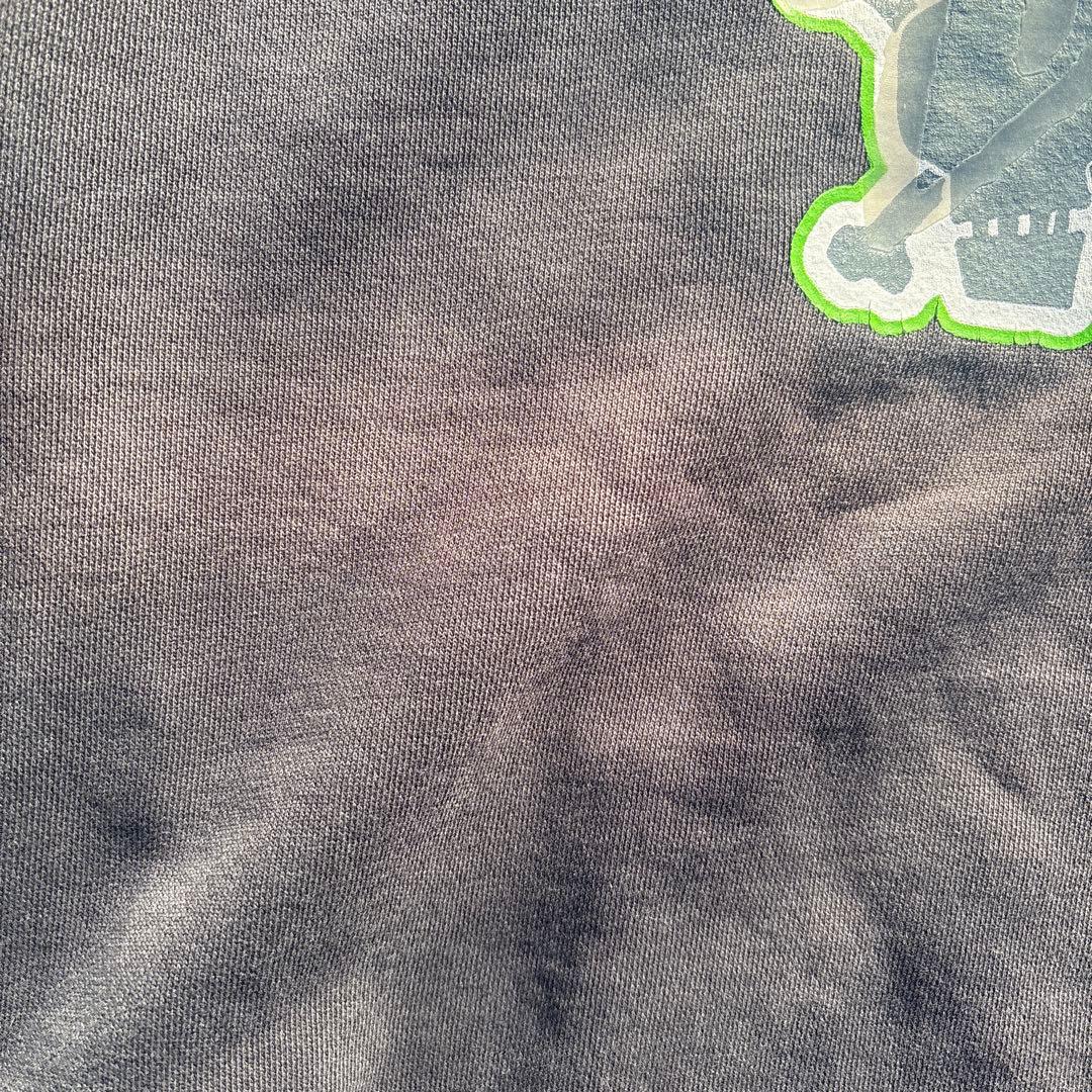 old stussy 90s ビンテージ　スウェット　フェード　ブラック　ボロ