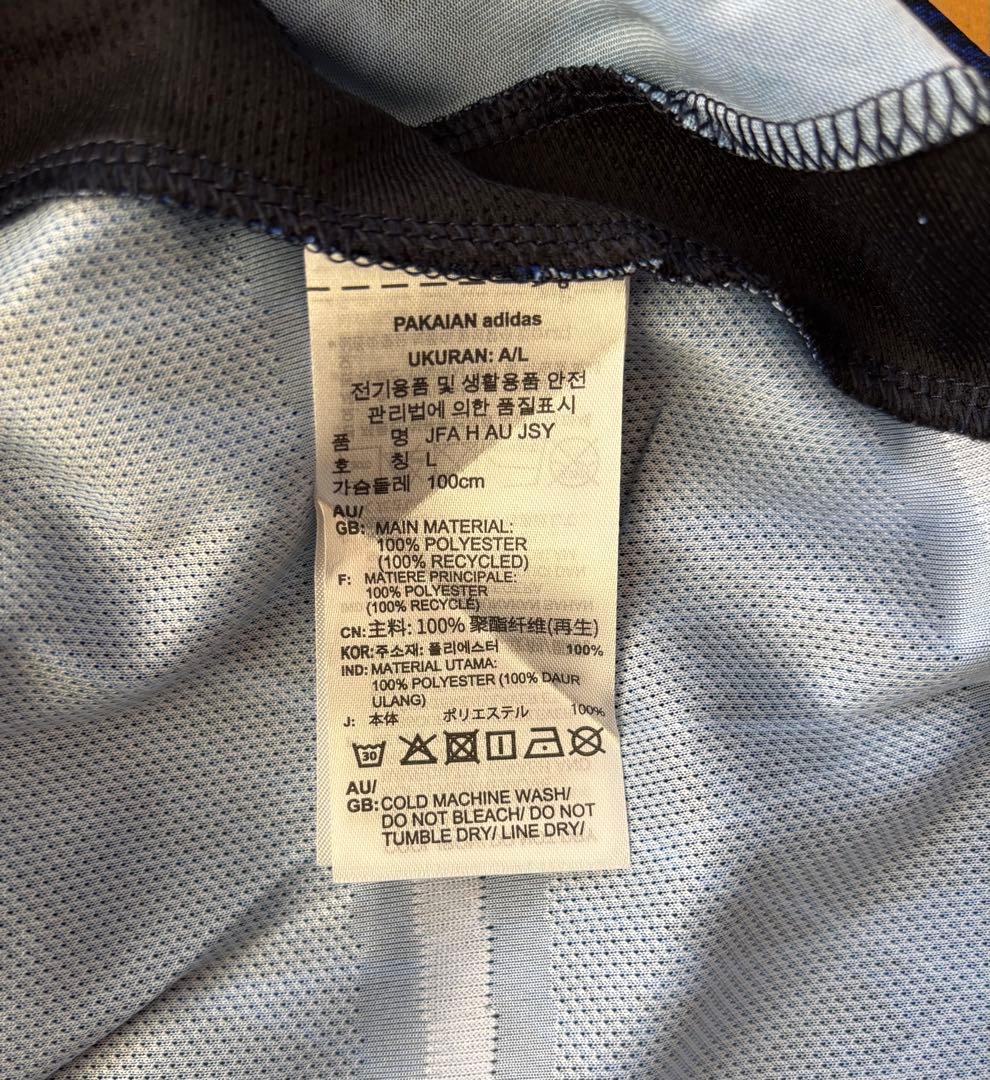 サッカー 日本代表 ホーム ユニフォーム XL オーセンティック 定価18700