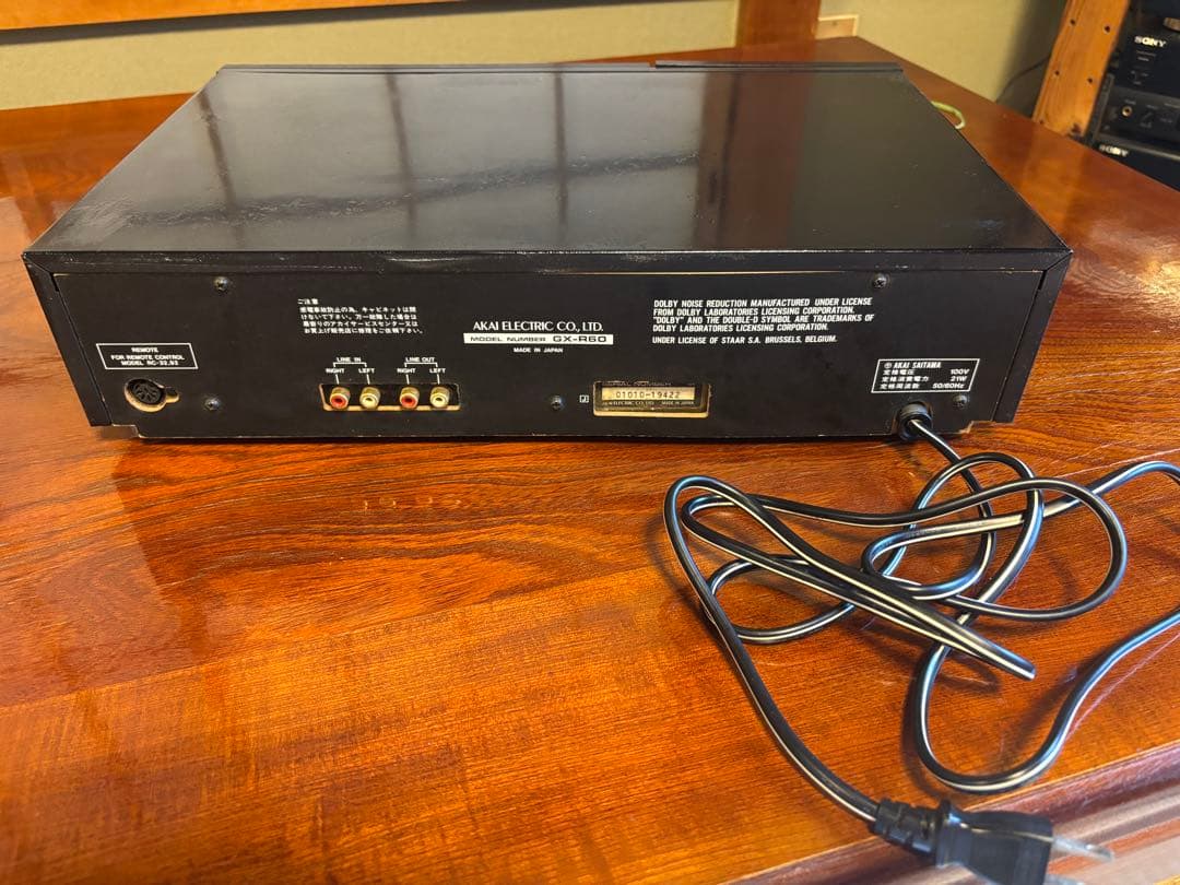 AKAI GX-R60カセットデッキ