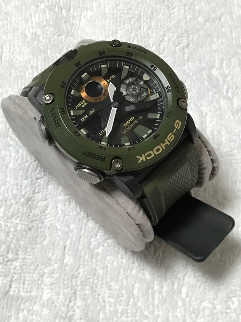 CASIO G-SHOCK GA-2000-3AJF カーキ 交換用ベルト付属