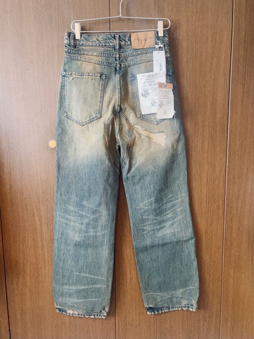 パンツ NO/FAITH STUDIOS SQUARE PATCH CUT / IND