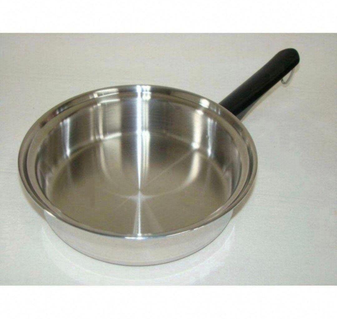 美品 IH対応 アムウェイ クイーンクック Amway 中フライパン 鍋 ↓