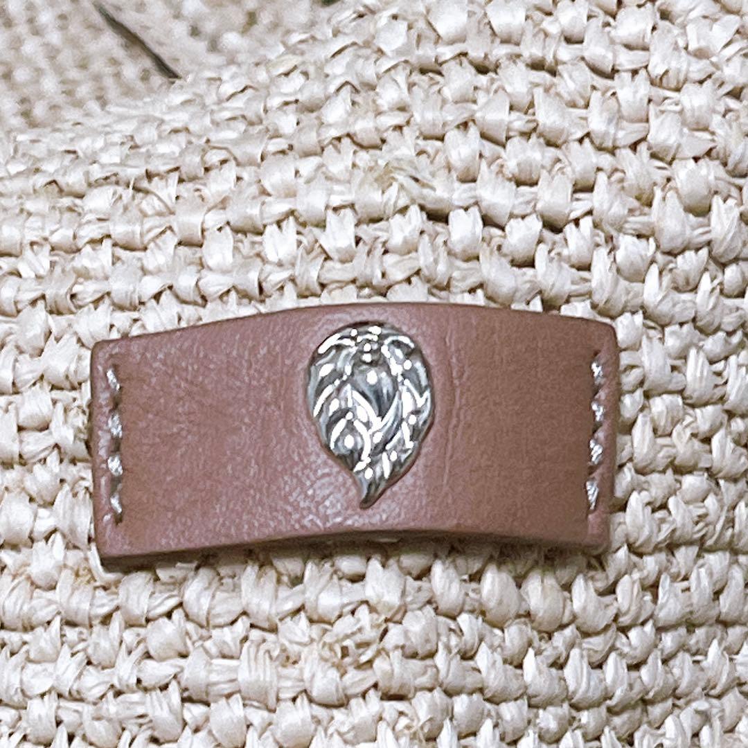 極美品【ヘレンカミンスキー】かごバッグ ラフィア編み トートバッグ バケツ