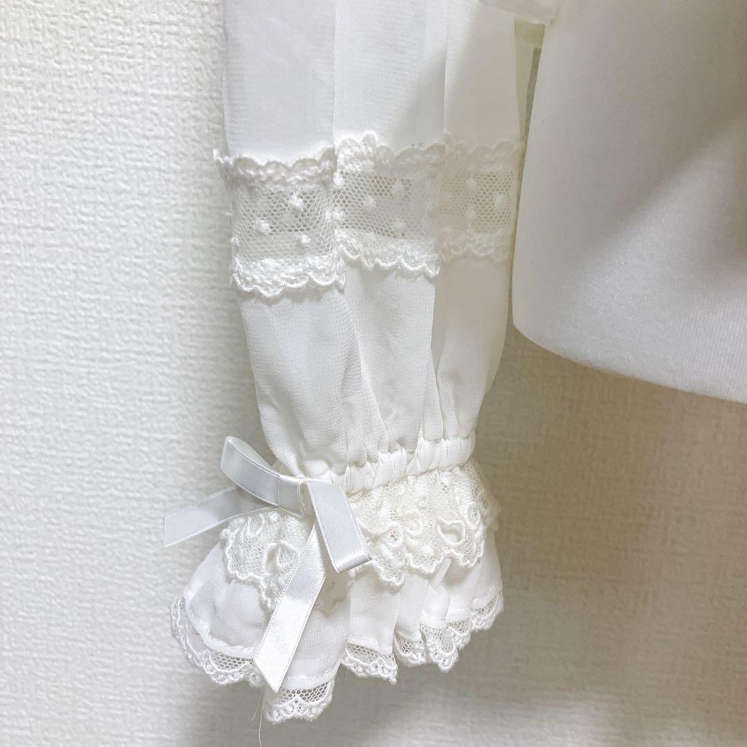 Angelic Pretty Sweet Creamブラウス　白