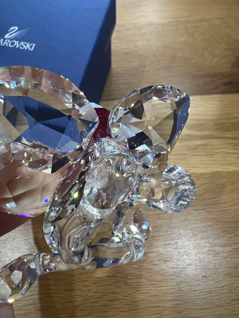 スワロフスキー SWAROVSKI クリスタル 花 フラワー 置物