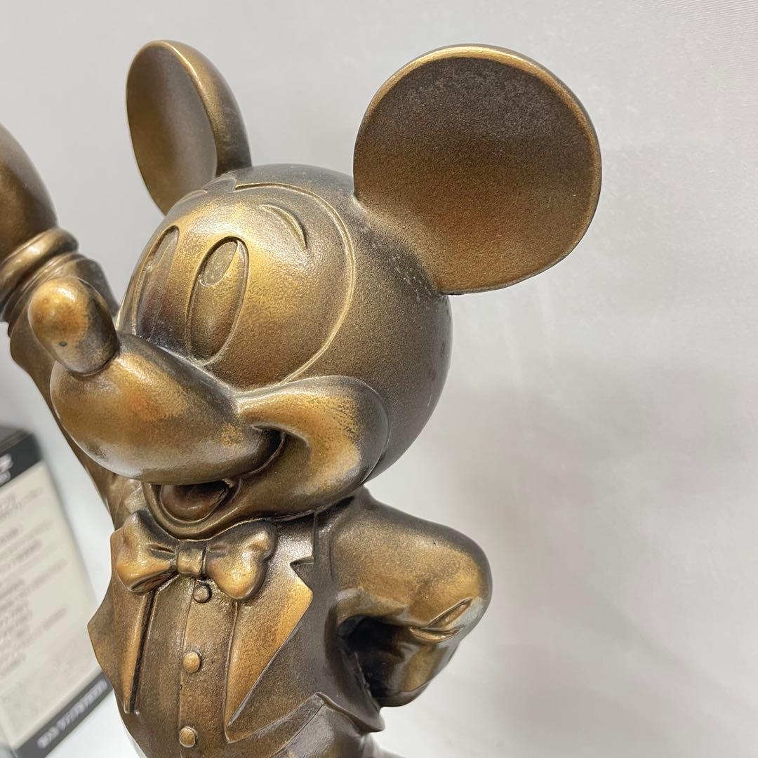 【ジャンク品】非売品　第一生命　ミッキーマウス　ブロンズ像　全長（約）44㎝