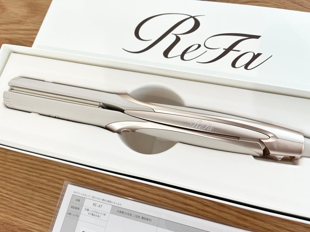 ReFa ストレートヘアアイロンプロ アイボリー