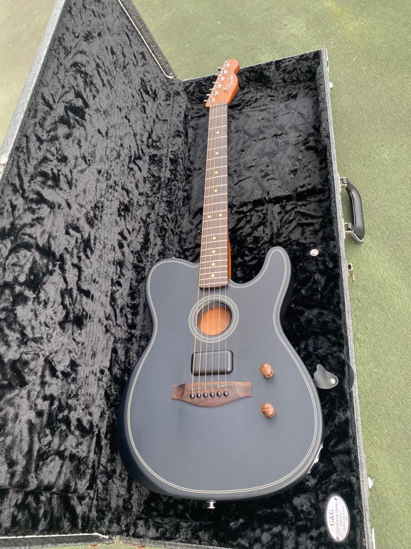 フェンダー❤️Acoustasonic Standard テレキャス黒