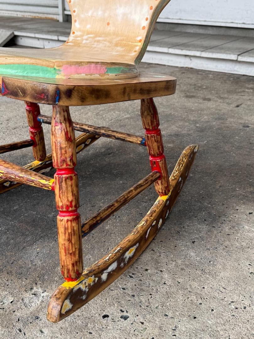 magma デザイン　アーティストユニット ロッキングチェア アート作品