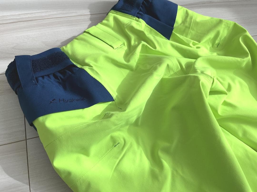 【上下セット】Ｍサイズ　ON-YONE スキーウェア 　イエロー/青　ストレッチ