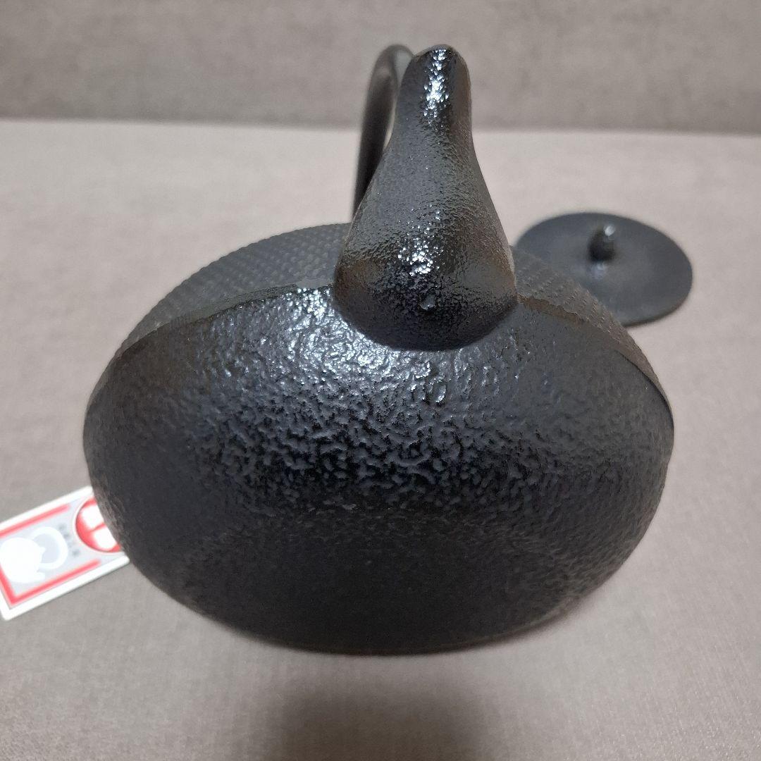 【未使用】南部鉄瓶 南部鉄器 1.7ℓ 運南堂 鍋元 平丸あられ　日本製