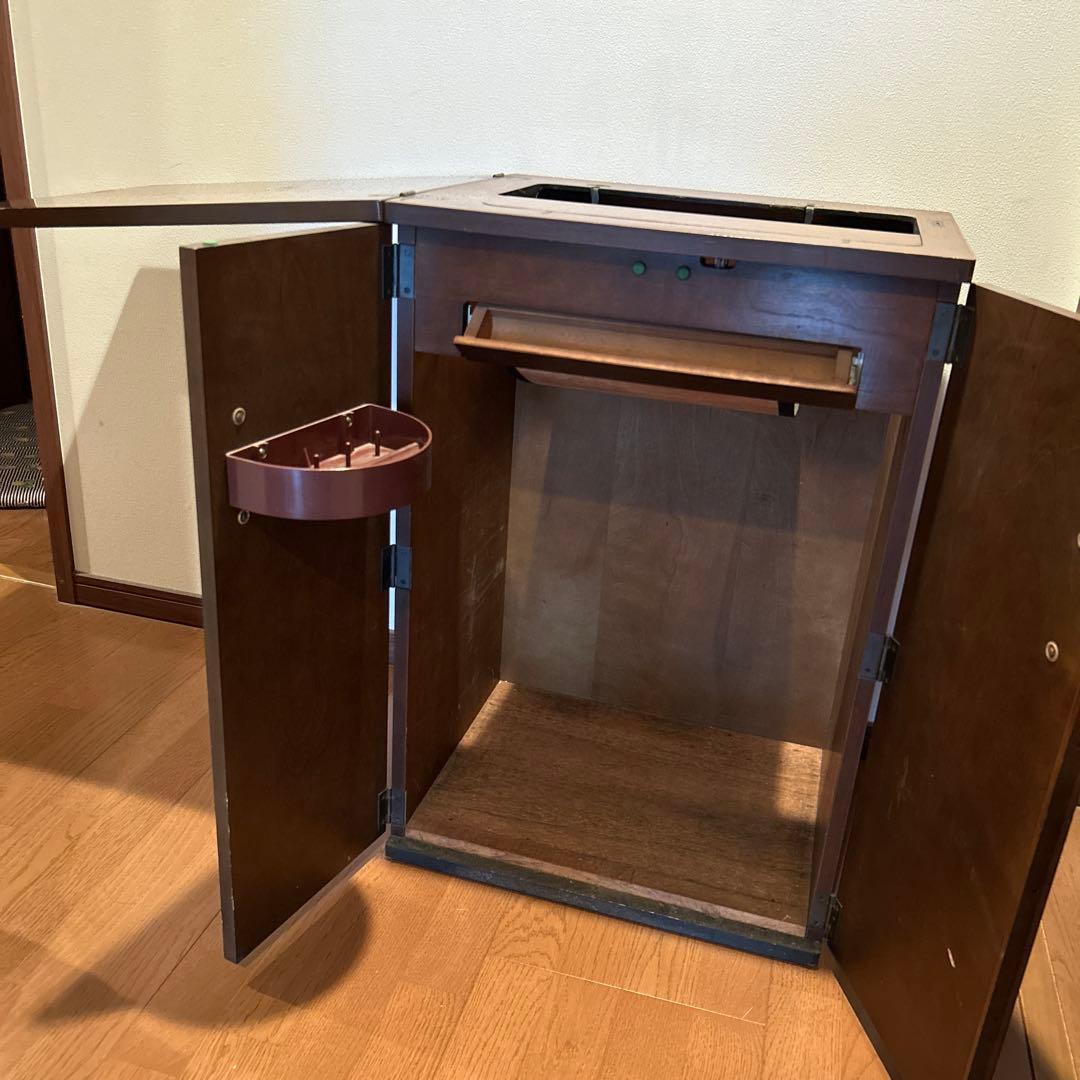 昭和レトロ　アンティークミシン台　バタフライ式