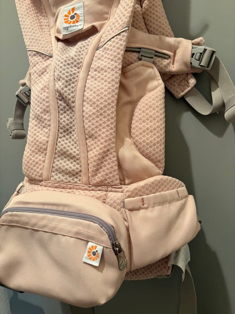 【中古超美品】エルゴベビー 抱っこ紐 オムニブリーズ ピンククォーツ