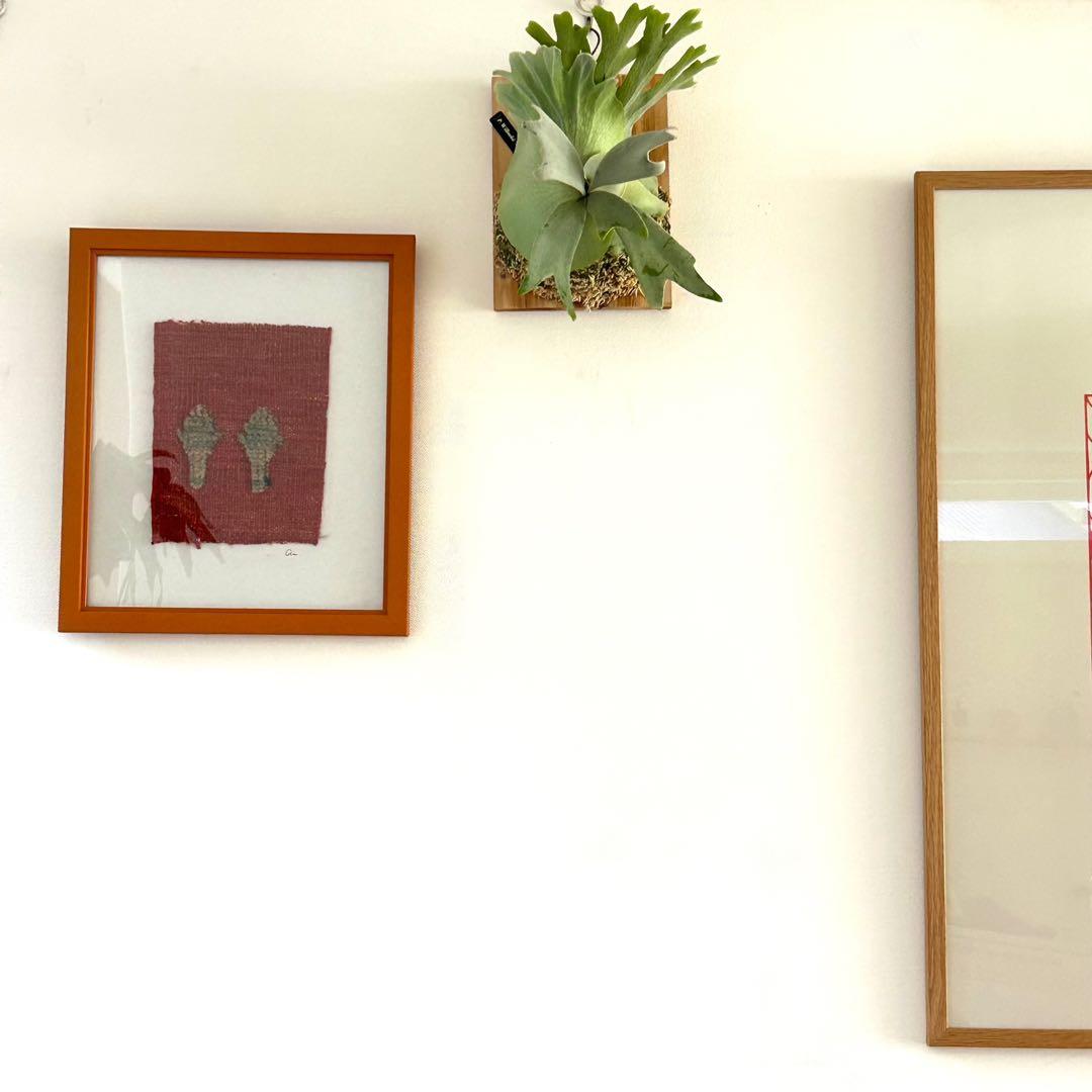 ⌘ kilim art ⌘ ヴィンテージ　キリム　絵画　アート　インテリア　木