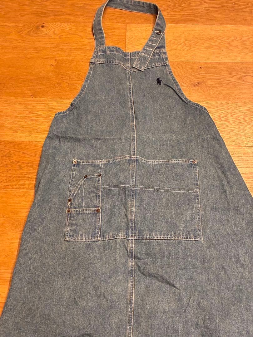 ラルフローレン　デニムエプロン