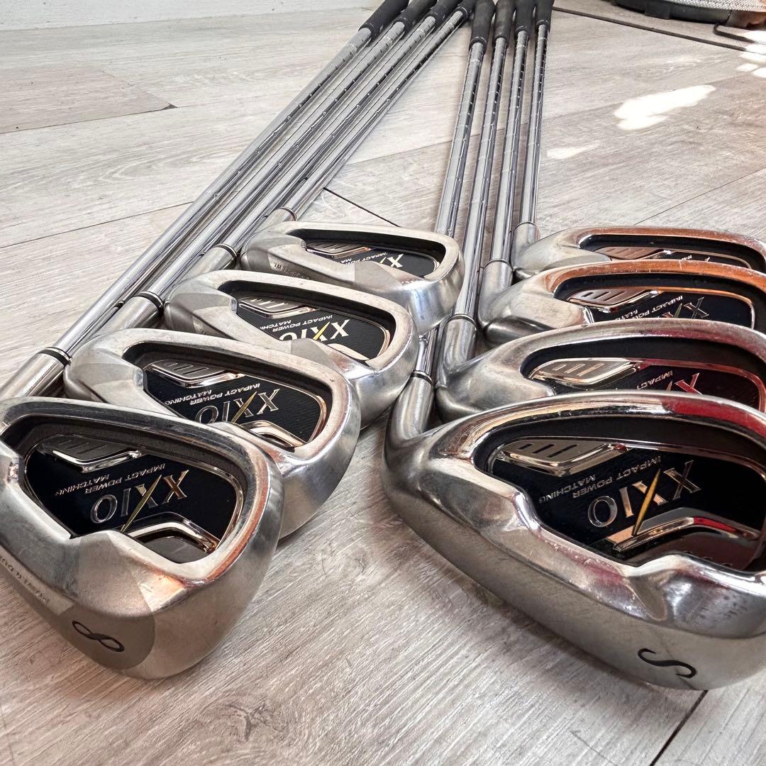 【メンズ右】ゼクシオ MP600 アイアンセット 5-9 PW AW SW