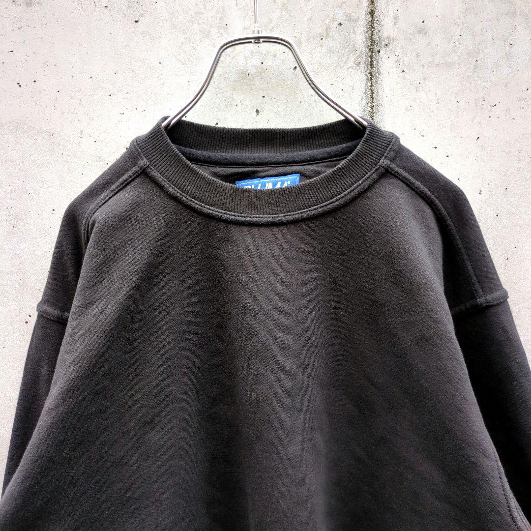 トップス 90s PLUMA by Russell Black Sweat