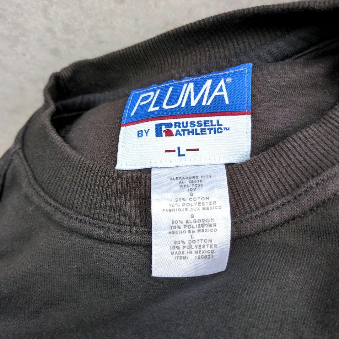 トップス 90s PLUMA by Russell Black Sweat