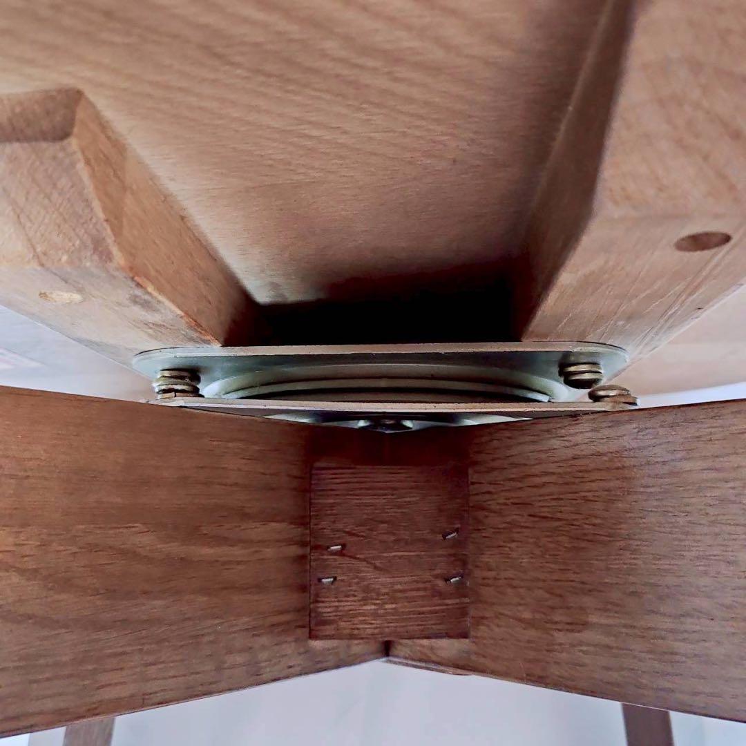 【美品】イバタインテリア グレース 回転式ダイニングチェア 1脚　飛騨家具