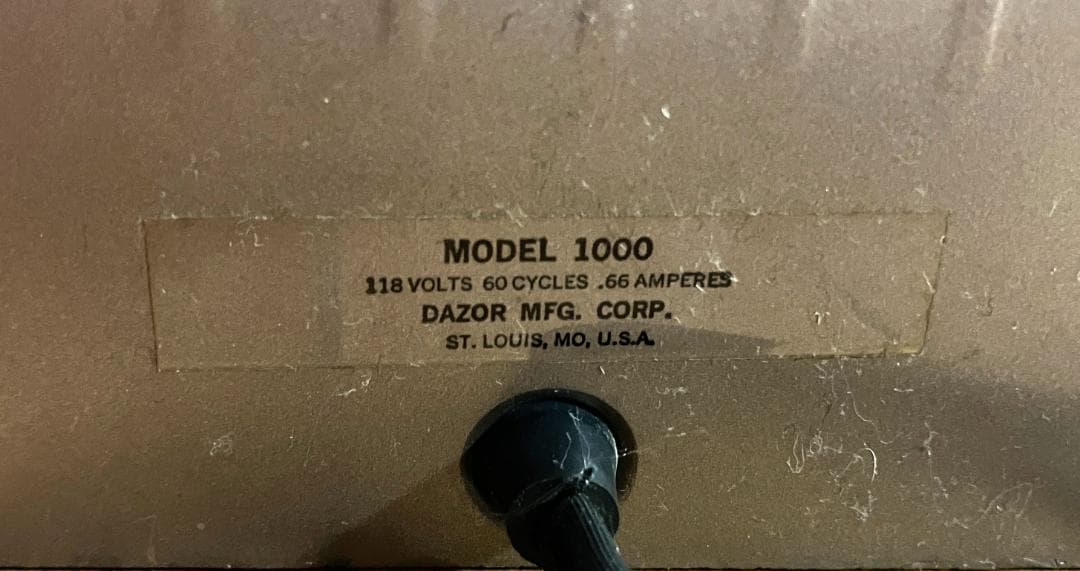 DAZOR MFG社 ヴィンテージ デスクライト