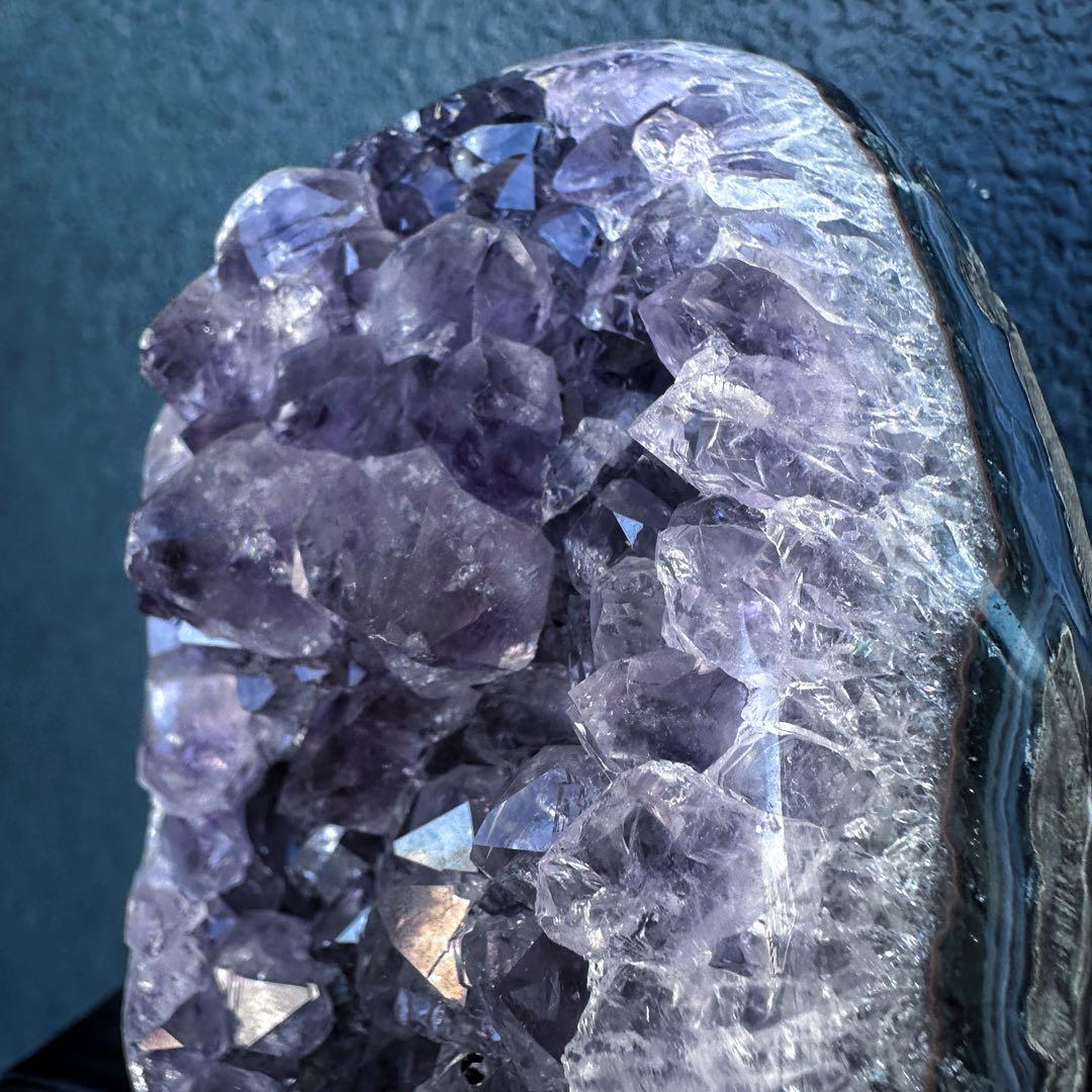 極上美麗☆アメジストクラスター☆キラキラ☆天然石 パワーストーン原石 A1115