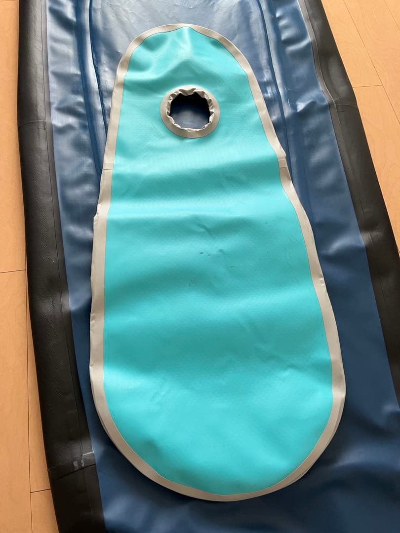 インフレータブルカヤック ネイビー/ターコイズ