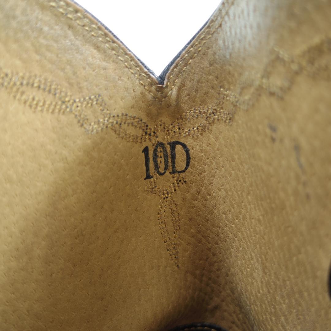 28cm ARIAT アリアット　ウエスタンブーツ　ブラック　P4170