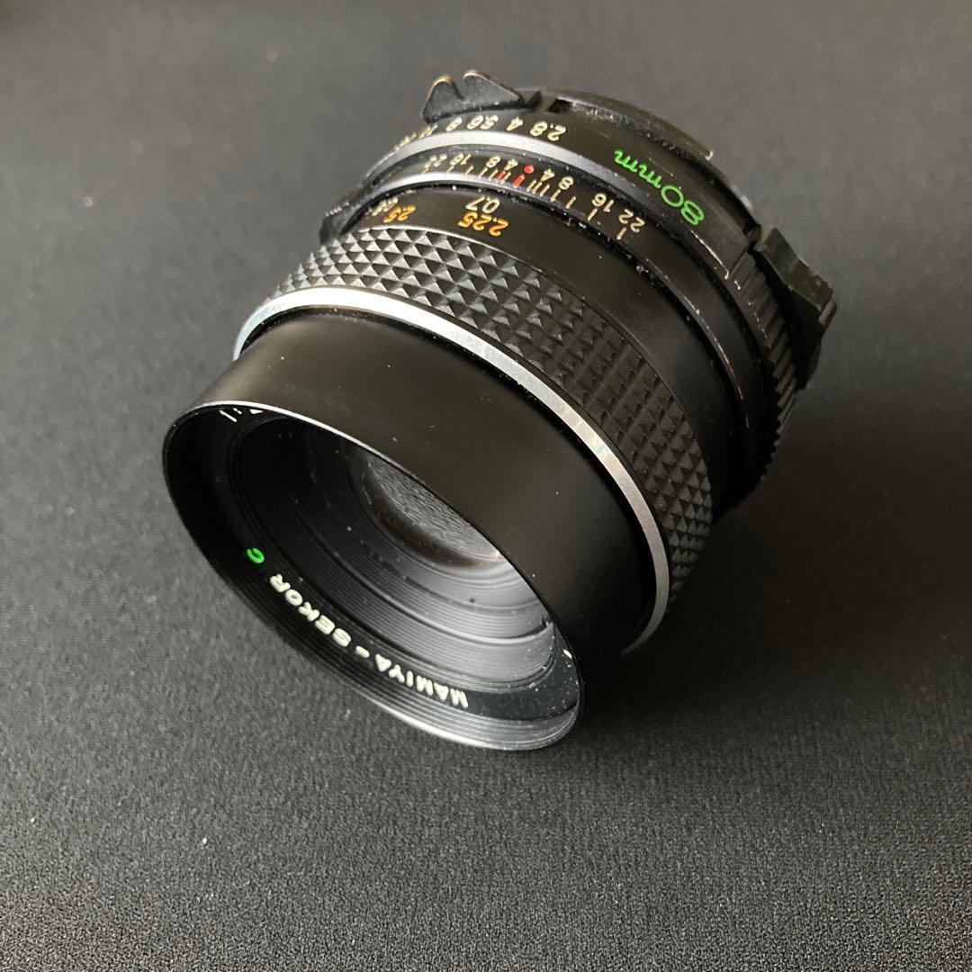 MAMIYA Sekor C 80mm f/2.8 レンズ