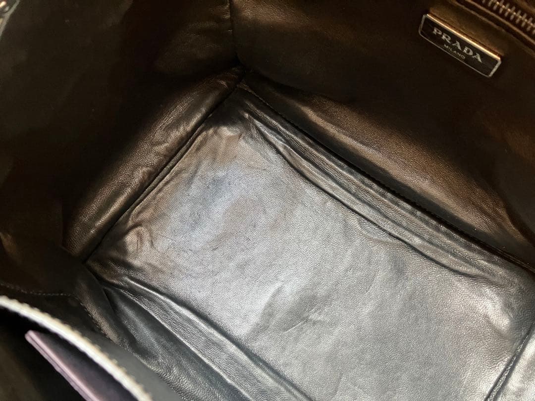 ✨極美品✨PRADA ブラック 2way ショルダーバッグ　7-15