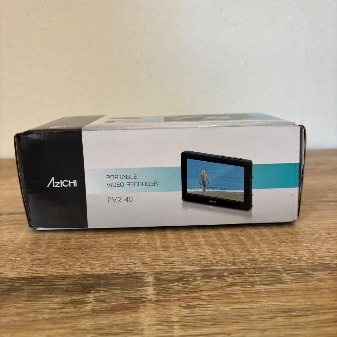 【未使用】AZICHI(アズイチ) ポータブルビデオレコーダー　PVR-40