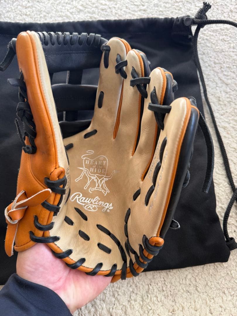 ローリングス 軟式グローブ　内野手用