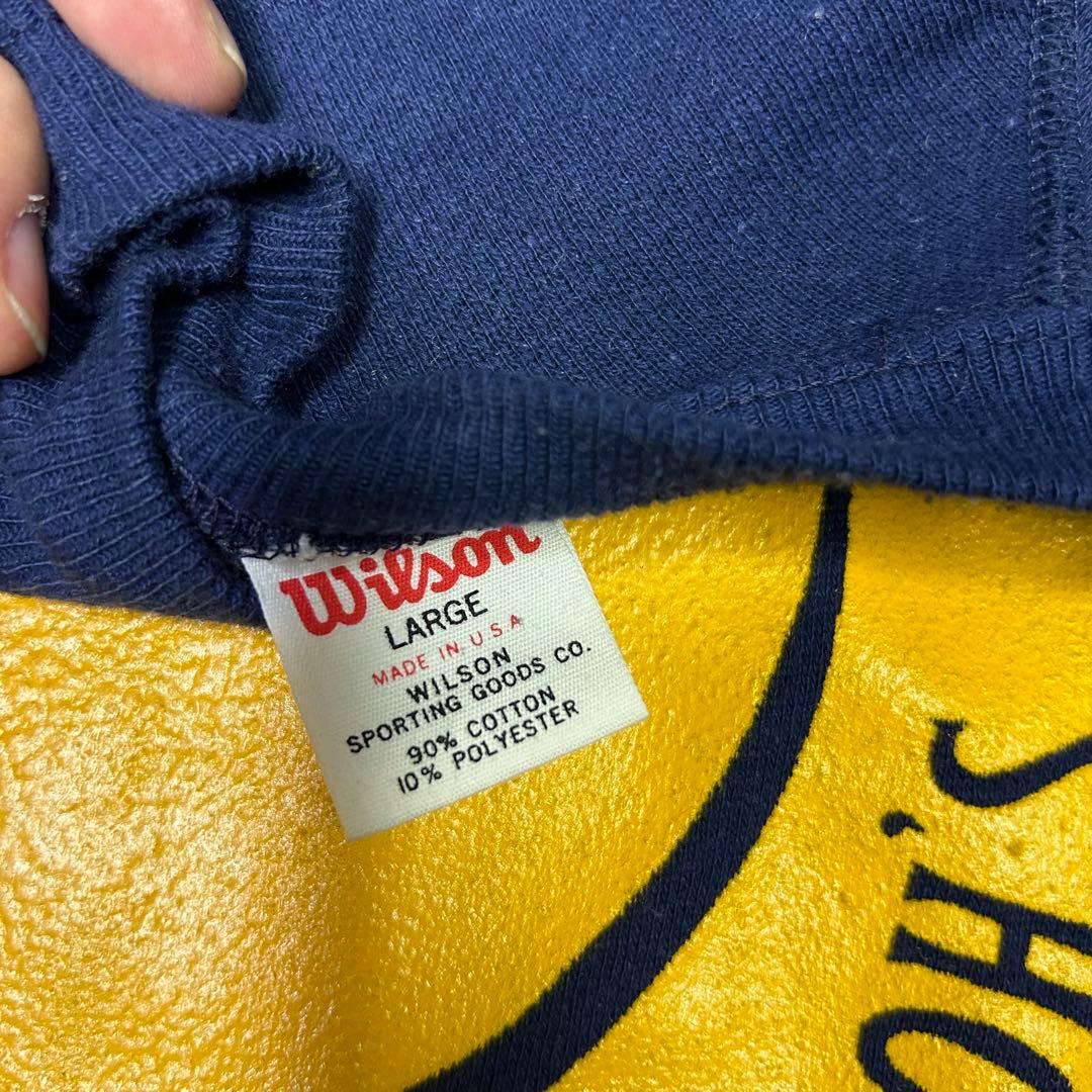 た*ん様 60s〜 wilson スウェット スマイル USA製 L ビンスエ