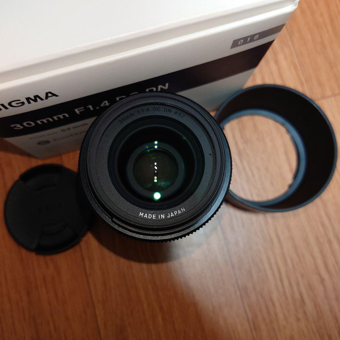 SIGMA 30mm F1.4 DC DN レンズ　Eマウント用
