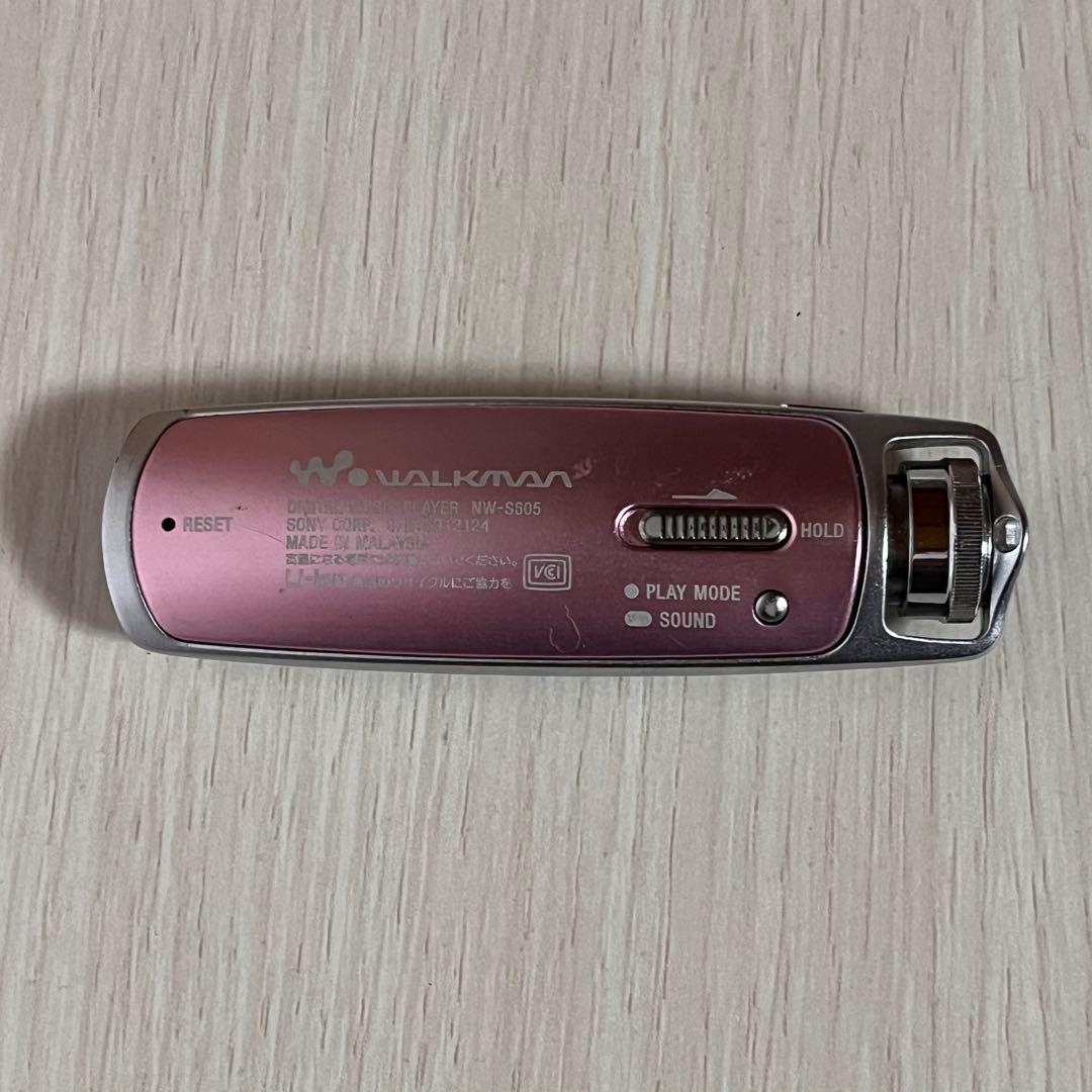 SONY WALKMAN NW-S605 2GB ピンク MP3プレーヤー 本体