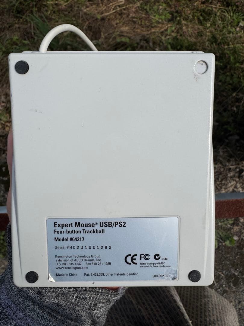 マウス・トラックボール Kensington Expert Mouse USB