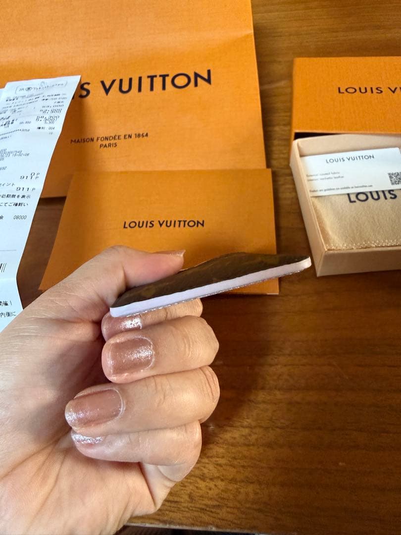 LouisVuitton ルイヴィトン　カードケース　magsafe ライラック