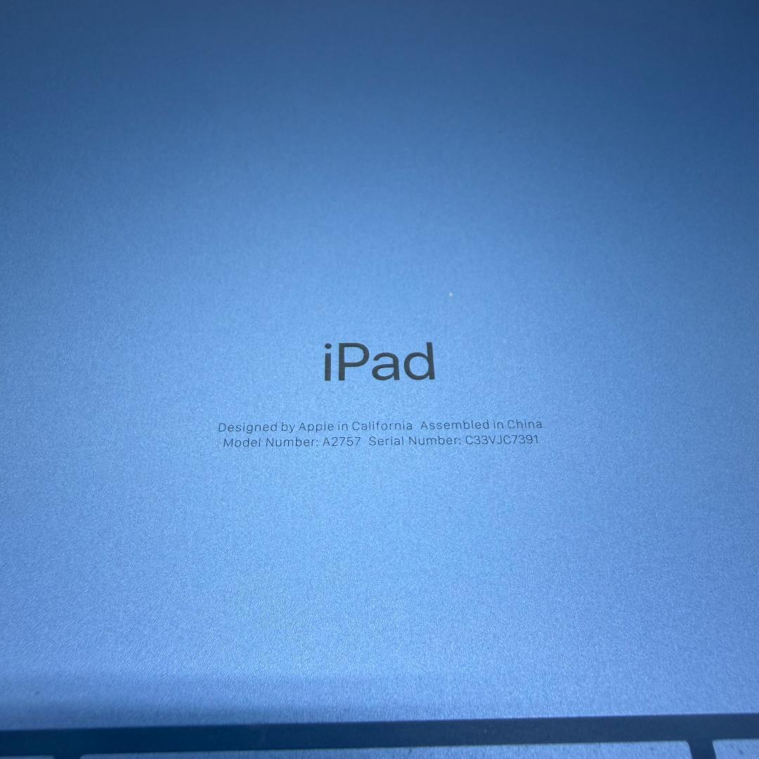iPad 第10世代 Wi-Fi+Cellular 64GB ブルー ケース付き