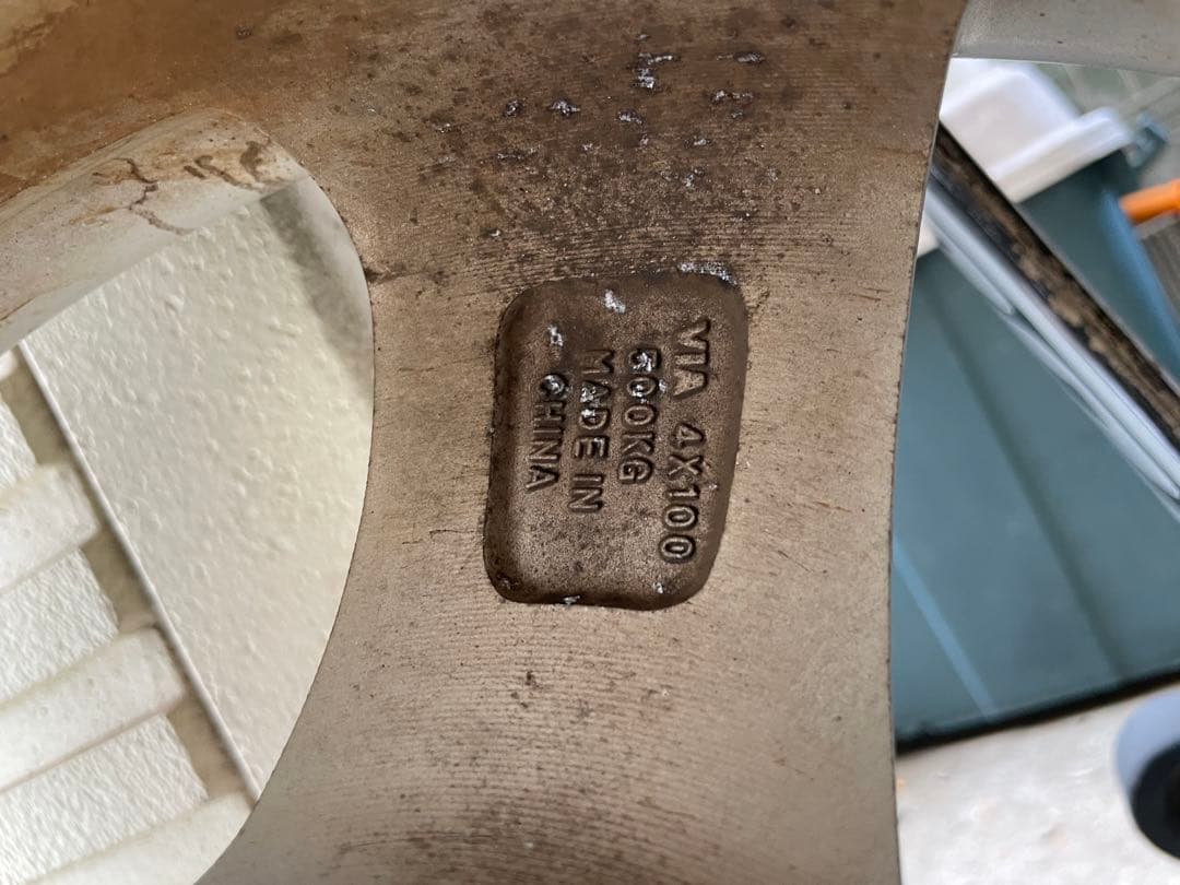 15インチアルミホイール 三菱パジェロミニ等　手渡し！