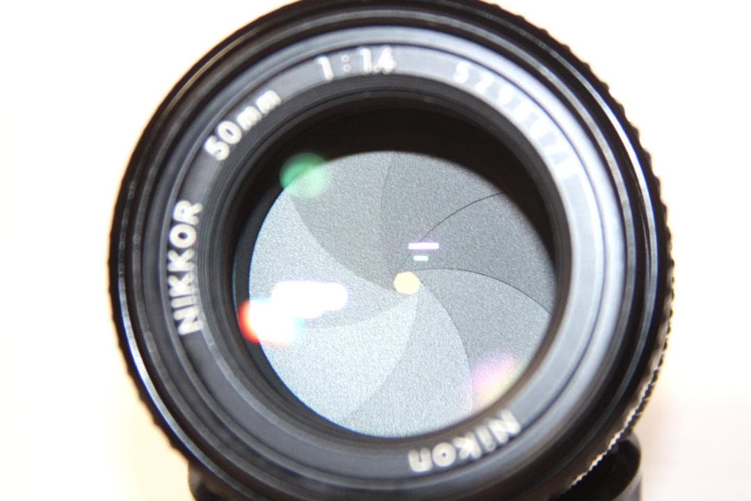 【美品】Nikon Ai-S NIKKOR 50mm F1.4 ニコン