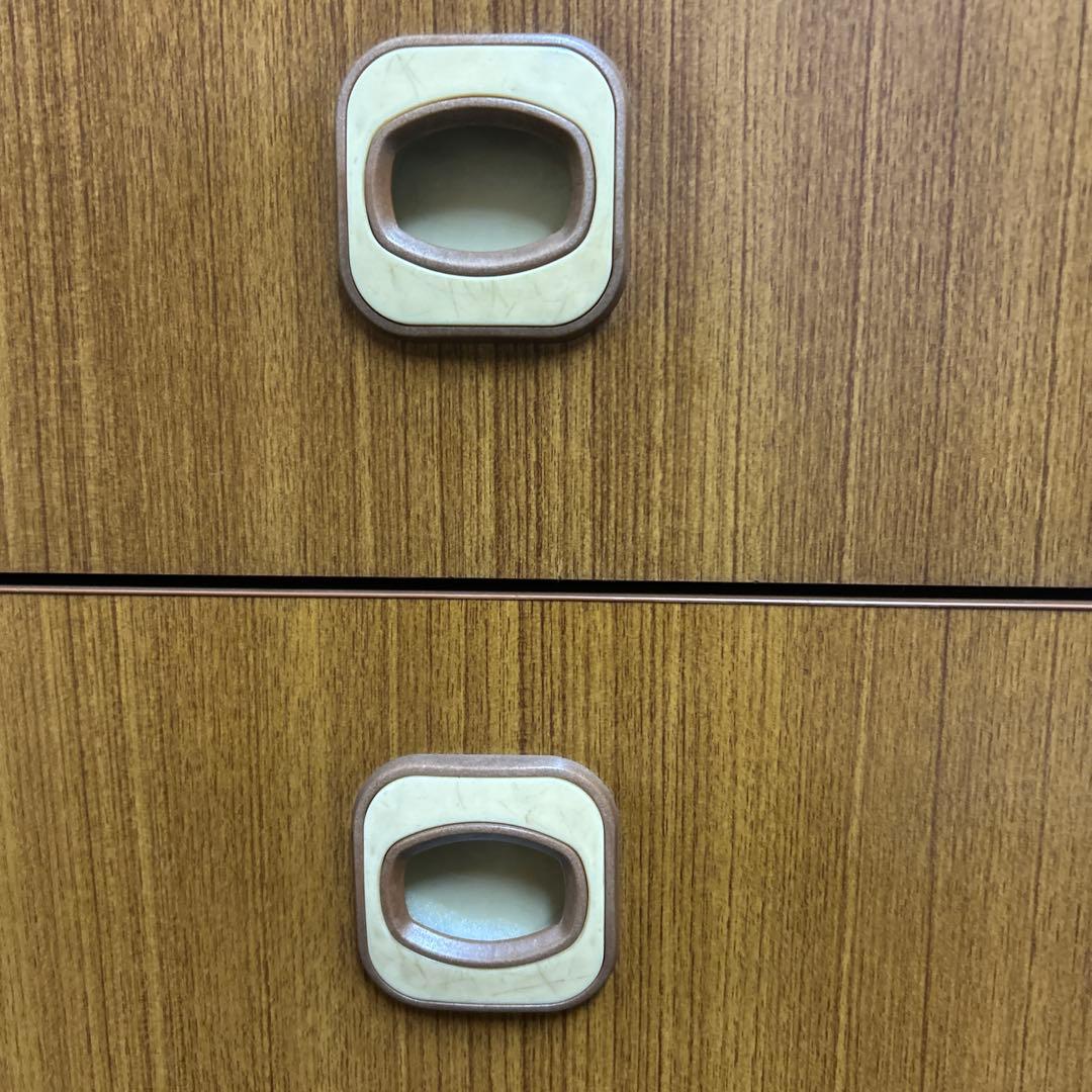 チェスト　タンス　7段　木目　昭和レトロ