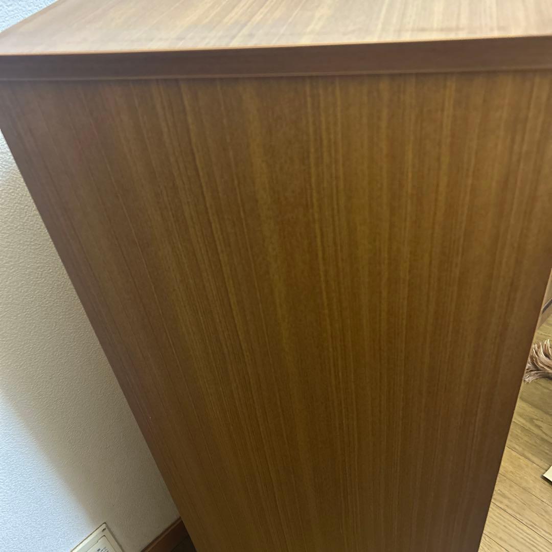 チェスト　タンス　7段　木目　昭和レトロ