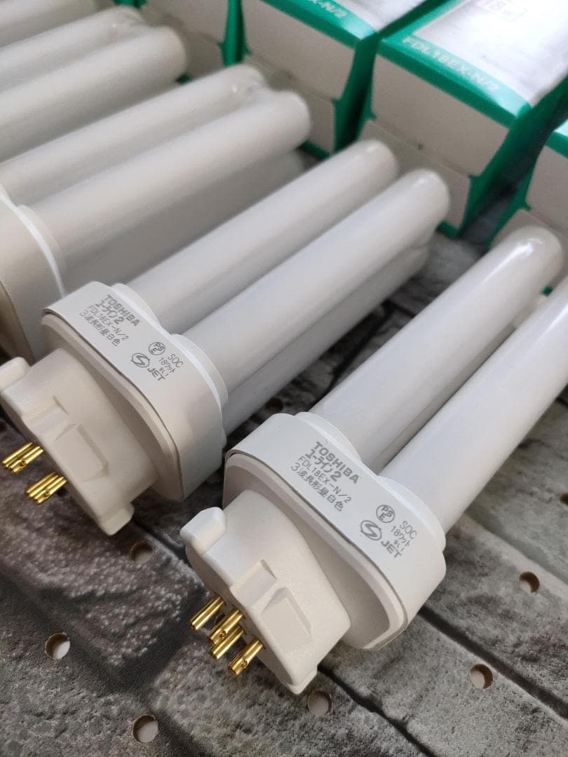 東芝TOSHIBA ユーラインFDL18EX-N/2 18W 7個セット