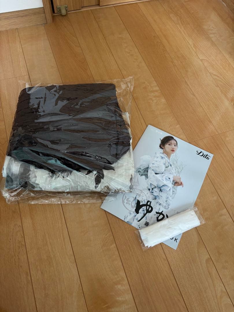 花柄浴衣・帯セット