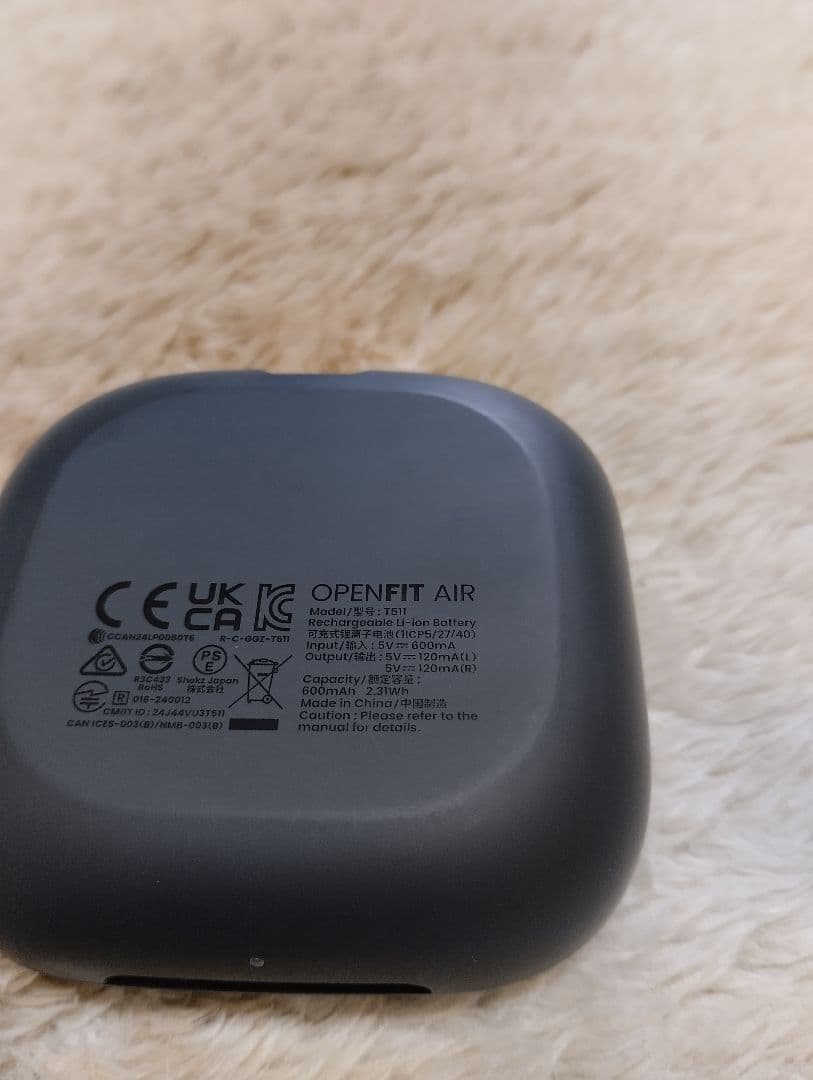 Shokz OpenFit Air T511 新品 ワイヤレスイヤホン