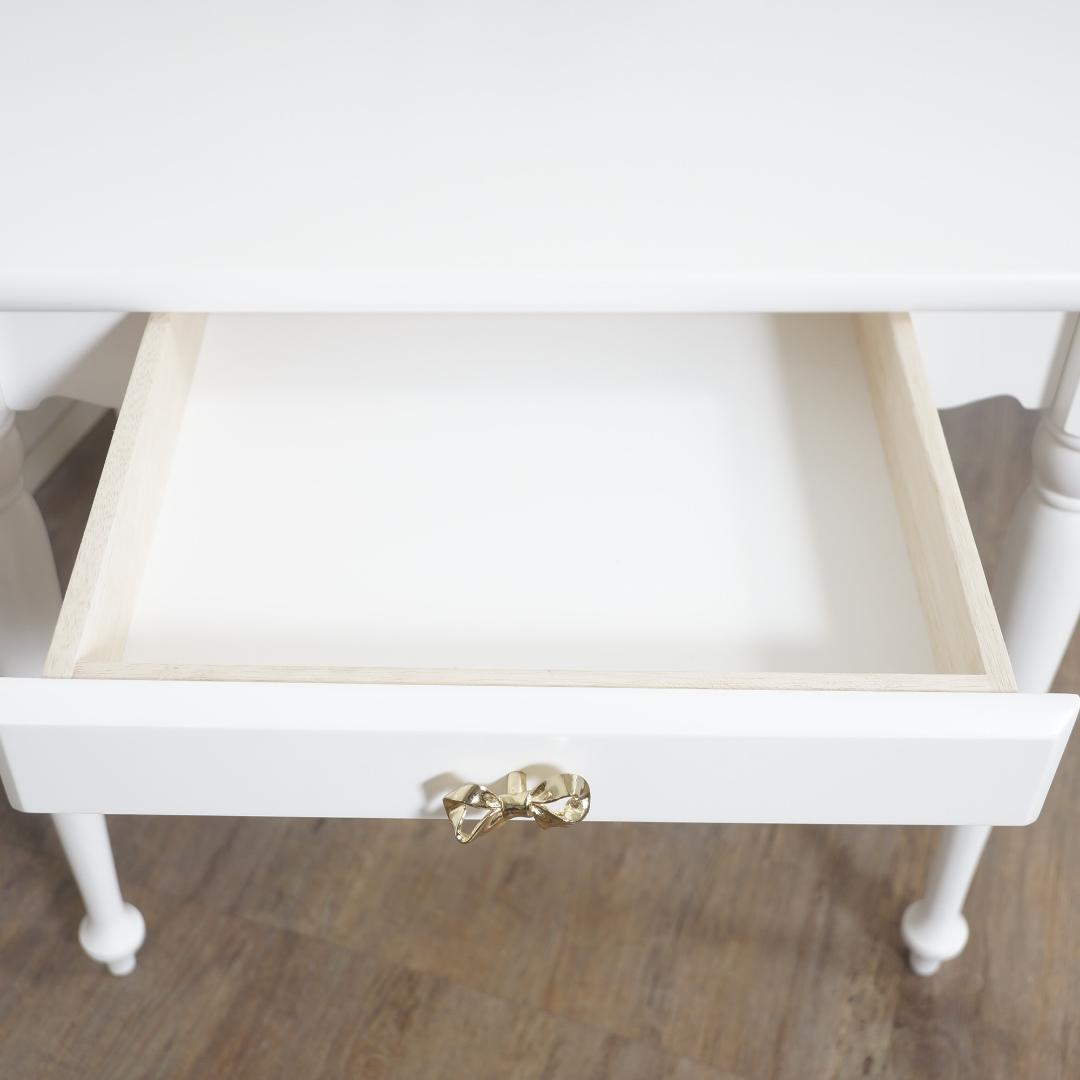 【新品】デスクテーブル　プリンセスデザイン　フェミニン　姫系　アウトレット